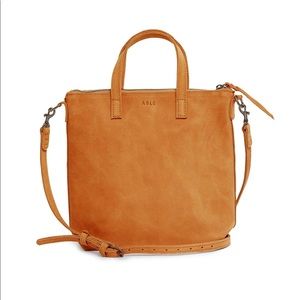 ABLE leather crossbody purse